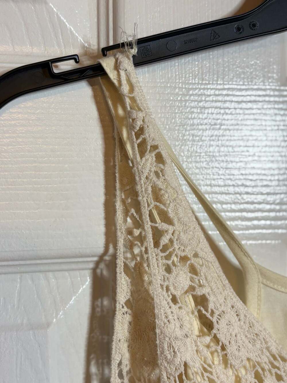 Others Follow Ivory Crochet Lace Tassel Slip Mini Dress #1255 - Picture 5 of 7